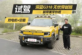 双电机+空气悬挂，后排加热通风按摩，试驾深蓝G318无忧穿越版视频封面