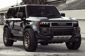 丰田新普拉多开改了？小改装就那么帅图片