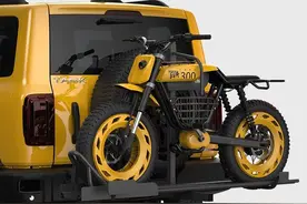 限量300台，售价1.5万，坦克300电动自行车，买不起，但真漂亮！图片