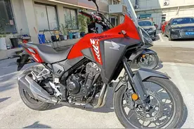本田NX400处于停产边缘，3万左右的裸车价依然无人问津图片