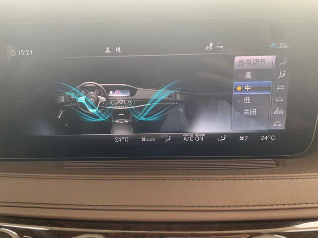 20款奔驰S350L升级原厂香氛负离子系统，清香宜人，久闻不腻