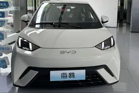 2025款比亚迪海鸥到店，外观微调，换装“BYD”尾标，或上调售价图片