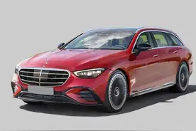 对标奥迪A6 Avant，全新奔驰E级“瓦罐车”曝光，3.0T还是别想了图片