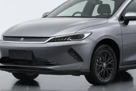 新款比亚迪秦PLUS EV更多信息曝光，换装新前脸，续航410/510km图片