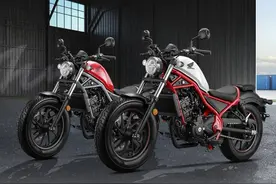 HONDA CM300 专属配色定制，红色车架确实有点“骚”图片