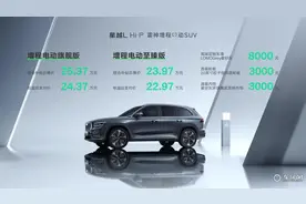 售价23.97万元起，可加油可充电，吉利星越L Hi·P增程电动SUV上市图片