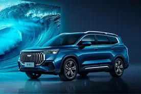 吉利12万级中型SUV！全系2.0T+后轮独悬 网友：奇瑞傻傻分不清图片