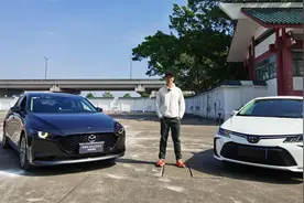 同为日系入门家轿，马自达3昂克赛拉和丰田卡罗拉该买谁？视频封面