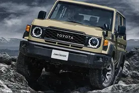 售价约23.3万元，丰田兰德酷路泽70在日本上市，搭载2.8T+6AT动力图片