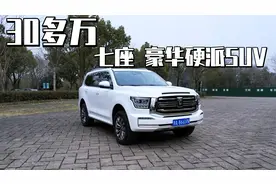 30多万就能买到七座豪华硬派SUV？老司机试驾坦克500视频封面