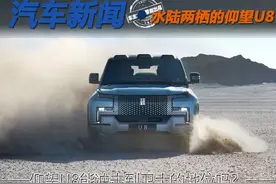 四轮朝前横着走还可以水陆两栖 仰望U8能冲击到卫士吗？图片