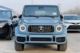 惊艳众人，奔驰AMG G63稀有瓷器蓝图片