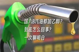 国六B汽油都加乙醇？到底怎么回事？一次聊明白视频封面