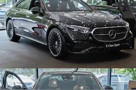 实拍新款奔驰E300豪华型 运动轿车——颜值和价格成正比图片