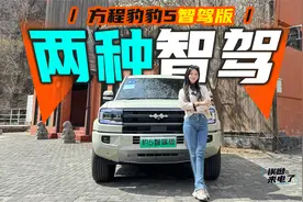 车若初见：两种智驾 静静试驾方程豹豹5智驾版 |聚光电场视频封面
