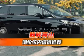 魏牌高山33.58万起售，同价位MPV值得推荐！｜聚光电场视频封面