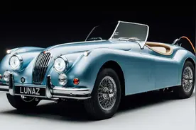 纯手工打造—复古老爷车Jaguar XK140图片
