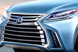 全新雷克萨斯LX570渲染图曝光 外观大变样 或配3.5T+10AT图片