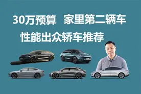 预算30万，家里第二辆车，性能出众的轿车推荐视频封面