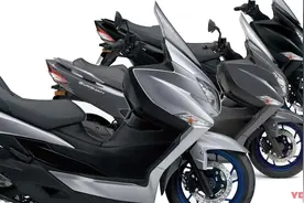 日本铃木「Burgman 400」价格调整 带牵引力控制系统的大型踏板车！图片