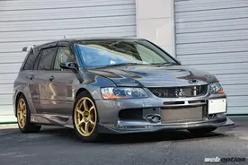 极速300！重改三菱EVO旅行车图片