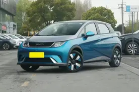 又一国产车成功了，月销近3万辆，最高续航420km，实拍比亚迪海豚图片