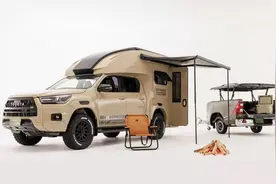 丰田最紧凑房车发布！搭载85升水箱和200W太阳能板图片