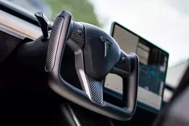 特斯拉带头，一夜间所有新车的方向盘，都不圆了？图片