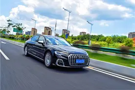 试驾奥迪A8L霍希版：全车加长十公分，除了空间还有哪些亮点？图片