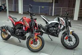 预算1万元，热门MINI摩托车：狒狒125和战道150，哪一款值得买？图片