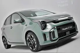 “电车时代”还推出小型燃油车？起亚Picanto官图泄露，造型运动图片