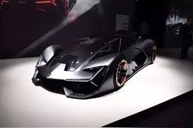 没有“电池”的电动跑车，兰博基尼Terzo Millennio图片
