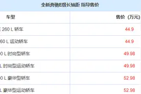 国产全新一代奔驰E级购车指南：多款车型，哪款值得推荐？图片