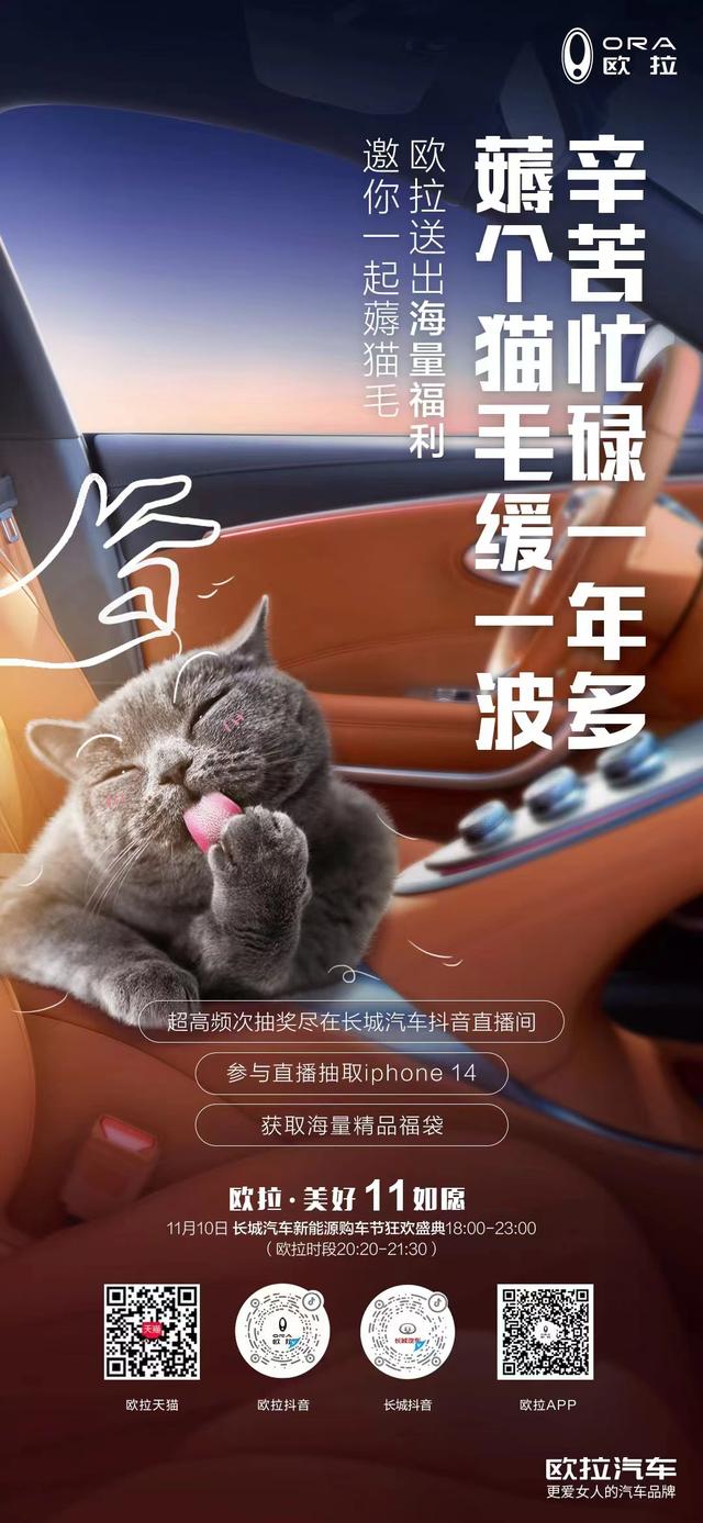 11月10日长城汽车官方抖音，一起“嗨”购直播间！
