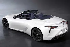 吸取LFA跑车配色灵感/5.0L V8动力，雷克萨斯LC特别版官图图片
