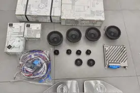 22款奔驰S400商务版升级原厂柏林音响15个喇叭震撼效果怎么样图片