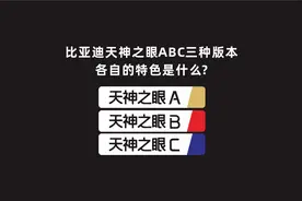 加配不加价!带你看看比亚迪天神之眼ABC方案的差别视频封面