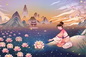 小说：一位身披长袍、头戴斗篷的神秘老者正缓缓向他们走来。图片