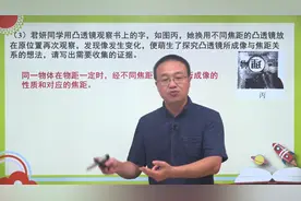 2019哈尔滨中考物理第26题：凸透镜成像规律