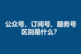 公众号、订阅号、服务号是啥？为什么公众号在联系人里找不到？视频封面