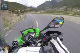 摩旅骑行，骑车听这首歌曲很舒服，第一视角展现川藏线！