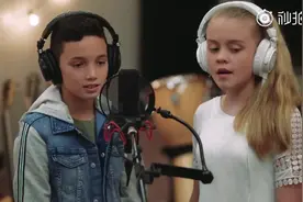 小正太小萝莉深情合唱，一曲《I Don't Care》演绎的超有感觉！