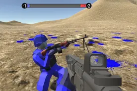 武装直升机起飞,发射导弹消灭地面上的所有敌人