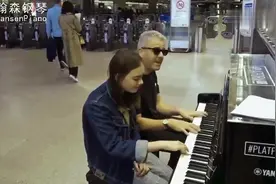【翰森钢琴】大师与路人钢琴合奏Boogie合集，最后一位大叔厉害了视频封面