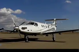 皮拉图斯的PC12NG商务飞机，参观一下视频封面