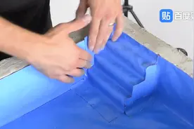 用水泥和砖块制作一个小型游泳池的，太佩服这动手能力了