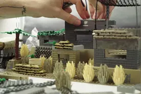 乐高积木快速建造：乐高二战纳粹掩体