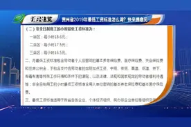 贵州省2019年最低工资标准怎么调整？你怎么看，快来提意见！视频封面