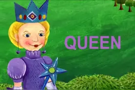 简单易学的英语早教课程学习字母ABC—Q是什么？“Q”代表Queen视频封面