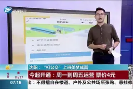 沈阳：制定班车线路开通，周一到周五运营，“打公交”上班成真视频封面